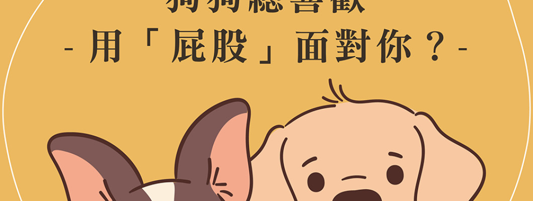 萌吉寵物-狗狗總喜歡用屁股對人