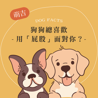 萌吉寵物-狗狗總喜歡用屁股對人